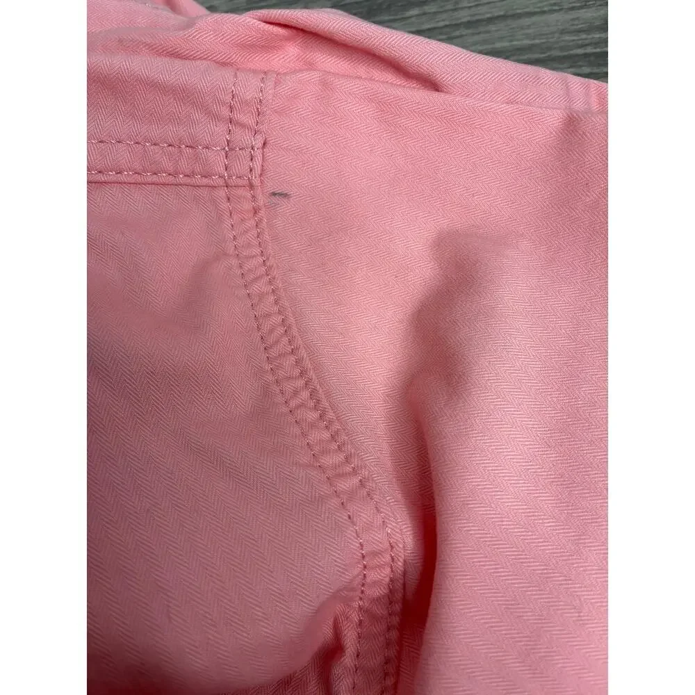Levi's NWT Vintage Fit Trucker Pink Denim Jacket Size XL Travel Casual FLAWS